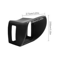Universal Car Rear View Camera Waterproof Cover Silicone ield Rain Bloing Bumper Suitable for wide-angle square cameras