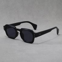 Nauji kvadratiniai vintažiniai akiniai nuo saulės vyrams moterims netaisyklingi akiniai nuo saulės madingi retro lauko apsaugos UV400 Oculos De Sol Other