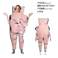 Funny Halloween Funny Play Costume Scissor Hand Shape V Sponge Costume Stage Atmosphere Adult average size