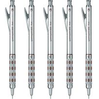 Pentel Graph Gear 1000 Mechanical PG1013 Pencil, 0.3mm, 5-Piece Set,