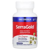 Enzymedica Seragold High Activity Serrapeptase 60 Capsules 60 pcs - 1 ea