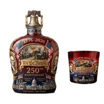 Istorinis Amerikos 250-ojo jubiliejaus atminties viskio patiekimo rinkinys Atminties viskio butelis 1
