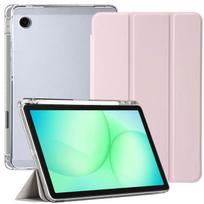 Coque pour Samsung Galaxy Tab A11 Plus / A9 Plus, Protection Renforcée avec Porte-Stylet - Rose rožinė