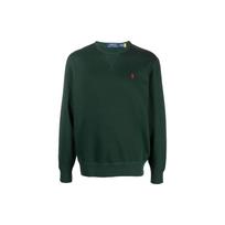Polo Ralph Lauren FW22 Solid Logo Embroidered Casual Crew Neck Long Sleeve Sweatshirt Men sweatshirt Green 710766772-021 2XL