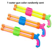 Guns Water For Kids Outdoor Fun Summer Pulling Type Water Swim Sprayer Toy Beach Double-Tube Water Outlet Water Shooter Toys