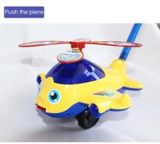 Walker Baby Toy Hand Push Toddler Toy Plane Car Toy Push Along Walking Toy For Kids Children Boys Girls Outdoor