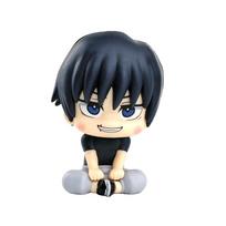 Cute Anime Fushiguro Toji Jujutsu Kaisen Figure Gojo Satoru Action Figure Q Version Doll Geto Suguru Statue 10Cm Pvc Model Toys