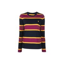 Polo Ralph Lauren FW22 Striped Long Sleeve T-Shirt Women tops 211841814-003 S