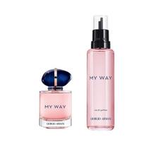 ARMANI MY WAY FLORAL Perfume Sets Parfum Floral Fruity 50ml+150ml Two-Piece Set: My Way 30ml+Refill 100ml
