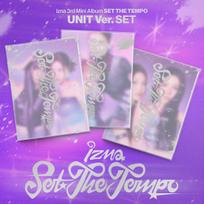 [Pre-Order] izna SET THE TEMPO Kpop Album CD Photocard Official Random Version UNIT Ver. Random 1 out of