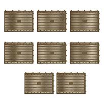 Simple Setups Adjustable Plant Protectors for Home Garden Balconies and Commercial Landscaping Applications ruda