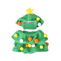 Dog Outfit Costume Dress Halloween Pet Animal Soft Costume Christmas Tree Coat Theme Cosplay Accessories 1