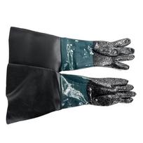 Feb.Blast Rubber Gloves For Sandblasting Sandblaster Sand Blast Cabinet Sandblasting Gloves Sandblaster Replacement Parts 23.6 I