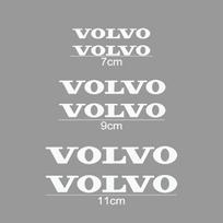 6Pcs Volvo Brake Caliper Stickers Waterproof Heat Resistant Vinyl Decal For XC40 XC60 XC90 S60 Auto Wheel Hub Decor Accessory balta