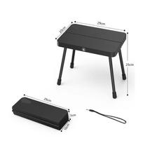 Ultra-light Aluminum Alloy Portable Storage Outdoor Camping Pony Folding Chair Portable Folding Fishing Stool Pony Stool juoda
