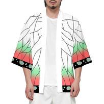 Cozy And Breathable Demon Slayer Kimetsu No Yaiba Kochou Shinobu Cosplay Loose Haori Coat Tops S