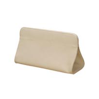 Large Capacity Hair Dryer Storage Bag Dustproof Portable Travel Hair Styling Case Compact Leather Curling Iron Storage Bag smėlis