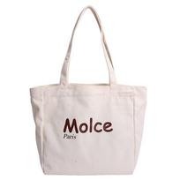 Fashi Lightweight Travel Shopping Canvas Tote Bags Daily Commuter Handbag for Women Minimalist Large Capacity Shoulder Bags smėlis