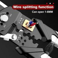 Ergonomic Wire Stripper Pliers for Electricians with Chromium Vanadium Alloy Steel Construction and Practical Crimping Functions China Mainland