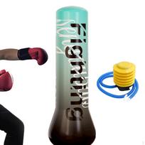 Children Punching Bag Exercise Equipment Boxing Column Toy for Taekwondo 1.2m mėlyna