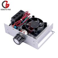 10000W High Power SCR Voltage Regulator Speed Controller Temperature Control Switch Dimmer Thermostat Cooling Fan 110V 220V AC China Mainland
