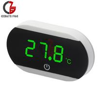 LED HD Digital Electronic Wireless Aquarium Thermometer Aquarium Tank External Thermometer ℃/℉ Switchable 0-60℃(32-140℉) balta