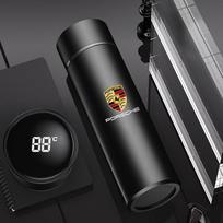 Išmanusis puodelis Termosas Vakuuminis buteliukas Nerūdijančio plieno vakuuminis virdulys „Porsche Panamera Macan Boxster Cayman Cayenne 911 718“