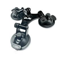 Driving Recorder Bracket, Camera Strong Suction Cup Mount Suitable for Insta360 X3, X2, Hero 12, 11, 10, 9, DJI Sports Cameras and Smartphones juoda