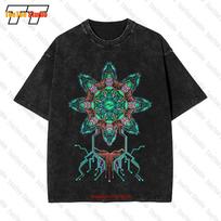 Interstellar Glow In The Dark Vintage Oversized TShirt RPQQ S