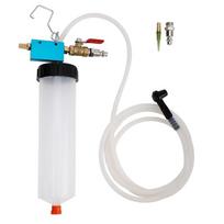 Pneumatic Brake Fluid Extractor, Brake Bleeder Kit Vacuum Pump Bleeding Tool with 340ML Bottle 340ml