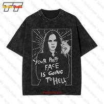 Ville Valo Him Band Poster Vintage Oversized TShirt White Short Sleeve All Sizes S Xl F AFB S
