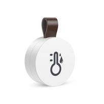1 Piece Wireless Bluetooth Outdoor Thermometer Smart Home Temperature And Humidity Sensor White balta