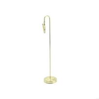 Romantic Metal Place Card Holder Metallic Sturdy Construction Memo Clip Holder Non-Slip Base Alligator Clamp Holder