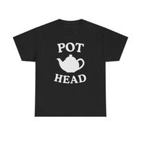 Funny Tea Lover Unisex Tee Teapot T- Shirt Pot Head  Shirt Silly Tea Drinker Gift S