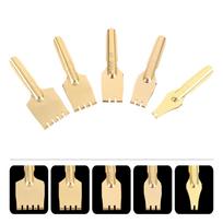 5Pcs Professional Fountain Pen Nib Set Brass Replacement Tips for Smooth Ink Flow Calligraphy Students Artists Writing Practice China Mainland