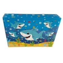 Christmas Advent Calendar 2025 24 Days Shark/Horse Countdown Calendar with 24 Collectible Figures Holiday Gifts for Kids Shark