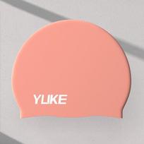 Yuke Vintage Silicone Swimming Cap Large Size For Long Hair Big Hear Elastic Women Men Gilrs Waterproof Ears Protective One Size