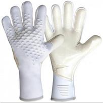 Vaikų Suaugusiųjų Vartininko Pirštinės Vartininko Pirštinės Storas Lateksas Futbolo Neslystanti Apsauga Futbolo Vaikų Vartininko Pirštinė Size 6 white