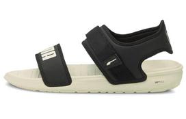 Puma SoftRide Sandal 'Black Marshmallow' 35.5