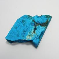 Blue Loose Gemstone Uncut Raw Rough 389.90 Ct Natural Turquoise CERTIFIED 62.6 mm approx mėlyna