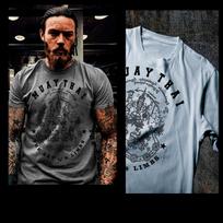 Muay Thai T-shirt Thai boxing yantra warrior Thai Boxer Martial Arts fighter M