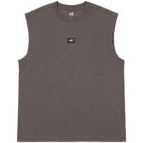 Lee 25 Men's Casual Sleeveless T-Shirt with Logo Patch M ruda
