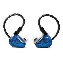 Fanmusic TRUTHEAR x Crinacle Zero Dvigubo Dinaminio Garsiakalbio Kabeliniai Ausinukai, In-Ear Ausinukai, 0.78mAh, 2-Pin (Nulis) juoda