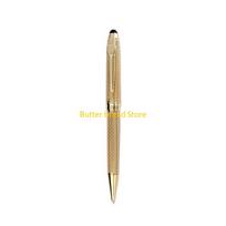 W89C Metal Ballpoint Pen Nib Metal Pen Clip Business Signing Pen Metal Pen Twist to Open Close for Office auksinė