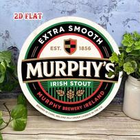 Senovinis Murphy Irish Stout skardinis ženklas Retro metalinis plakatas Baro sienos dekoras 8x12