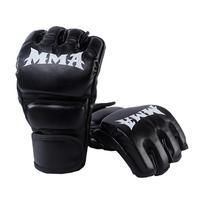 Kick MMA Boxing Gloves for Gentlemen and Women PU Karate Muay Thai Guantes De Boxeo Free Fight MMA Sanda Training Adults Kids Equipm Practical Use juoda