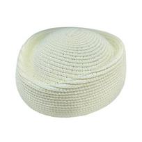 Beret Hat UV Protection Summer Straw Hat Woven Outdoor Visor Hat Lightweight Summer Beach Hat Headwear smėlis