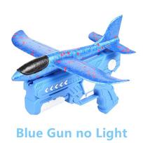 Glowing Children'S Foam 10M Launcher Catapult Glider Parent-Child Interaction Outdoor Aircraft Gun Flying Toys For Kids