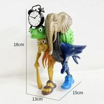 Brainrot Italian Figurine Monster Fusion Edition Tungtungtung Sahur Figure Tralalero Tralala Toys Cartoon Model Ornament Gifts