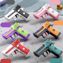 Desert Mini Eagle Mechanical Continuous Firing Water Gun Summer Shooting Game Water Play Outdoor Beach Pool Toys Gifts For Kids